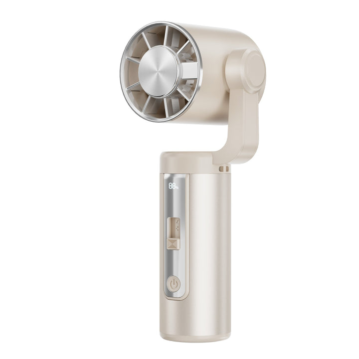 Unisex Portable Rechargeable Personal Cooling Fan Bowlift