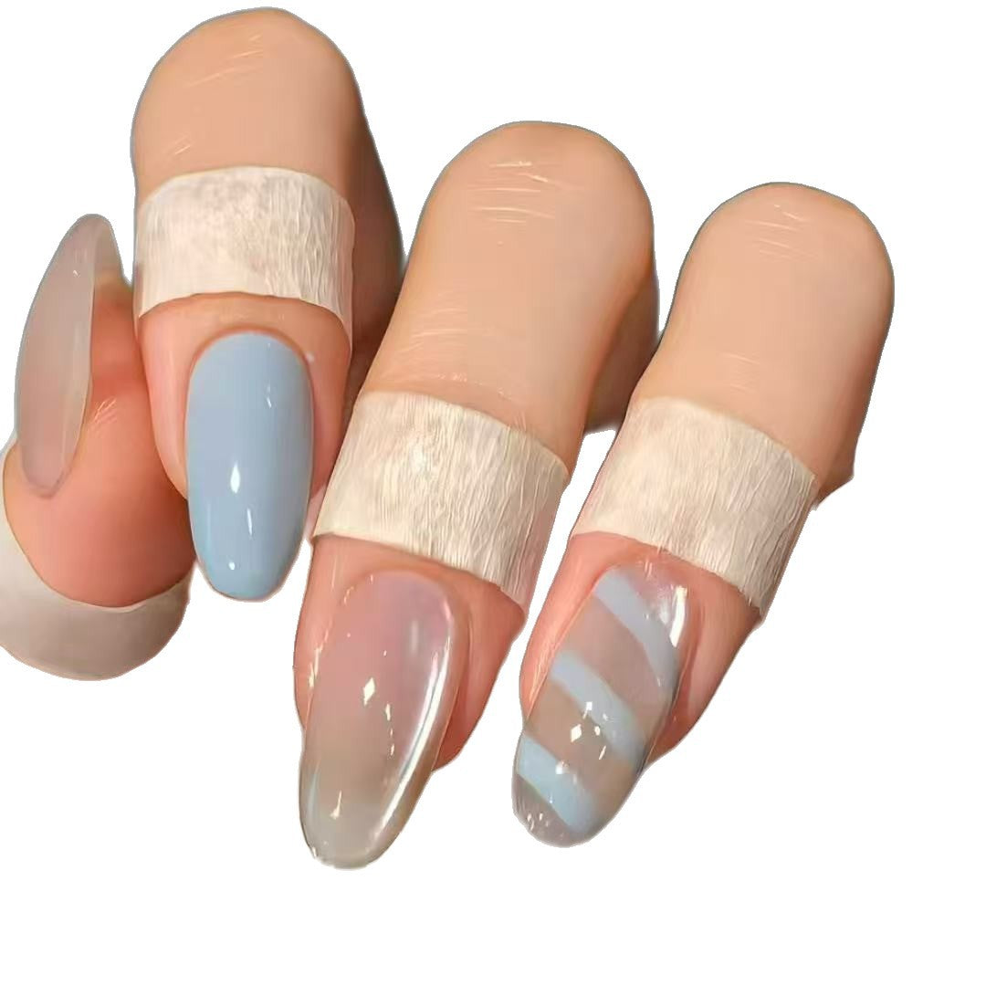 Trendy Press-On Nail Art Set Bowlift