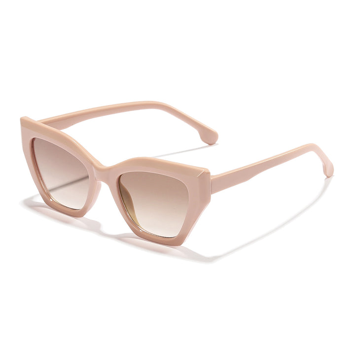 Women's fashionable sunglasses with elegant cat-eye design and durable frame Bowlift