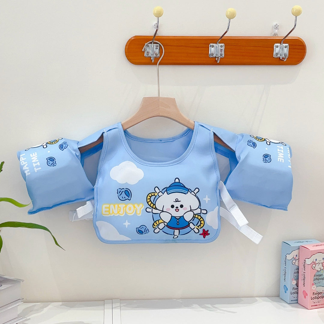 Unisex Inflatable Swimming Aid with Cute Design Bowlift