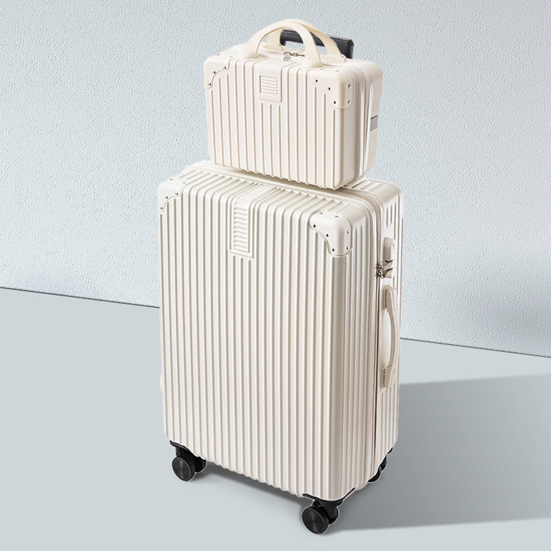 Women's Premium Travel Trolley with Multi-Directional Wheels Bowlift