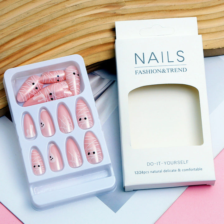 Seasonal Themed Press-On Nail Set Bowlift