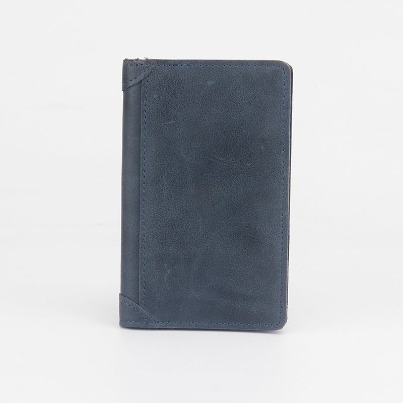 Vintage Leather Organizer Wallet Bowlift