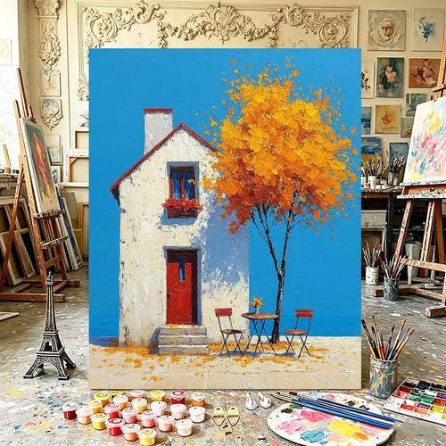 Autumn-Inspired Landscape Canvas Art Bowlift