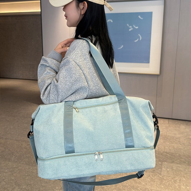 Corduroy Travel Weekender Bag Bowlift