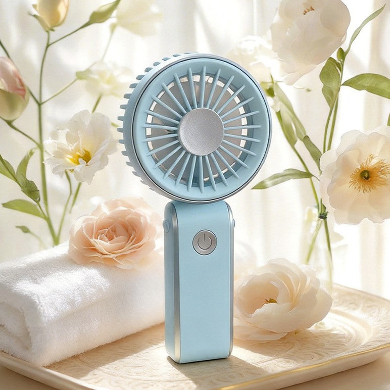 Portable Rechargeable Handheld Cooling Fan Bowlift