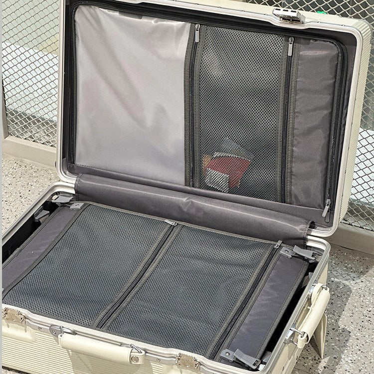 Elegant Hard-Shell Rolling Travel Case