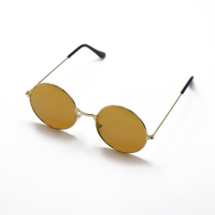 Retro Round Lens Sunglasses Bowlift