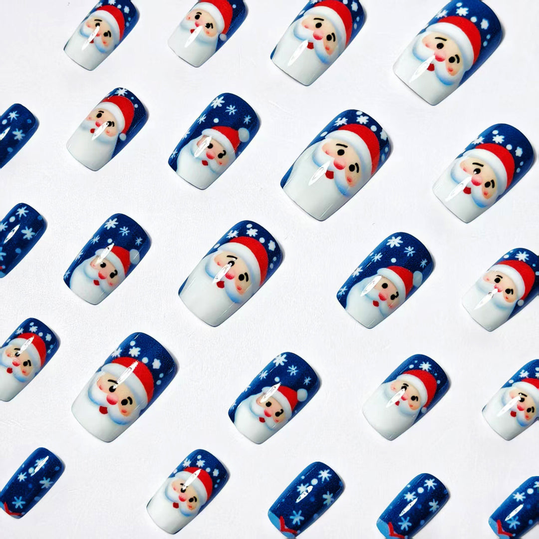 Festive Holiday Artwork Nail Art Bowlift