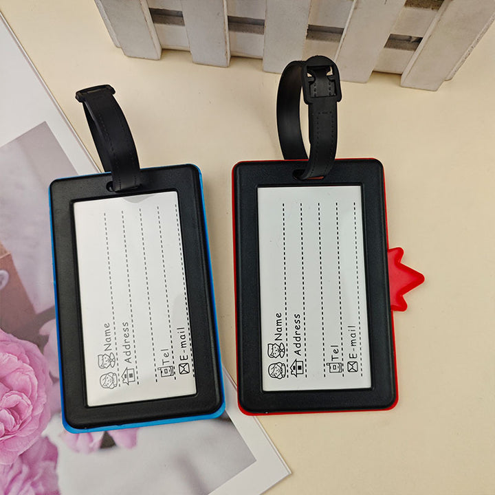Unisex Vibrant Patterned Luggage Tag Bowlift