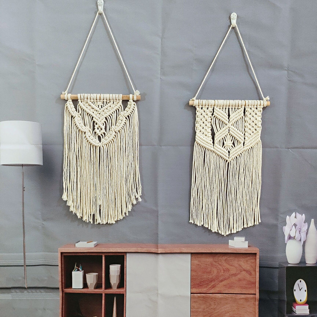 Intricate Macramé Wall Hanging Bowlift
