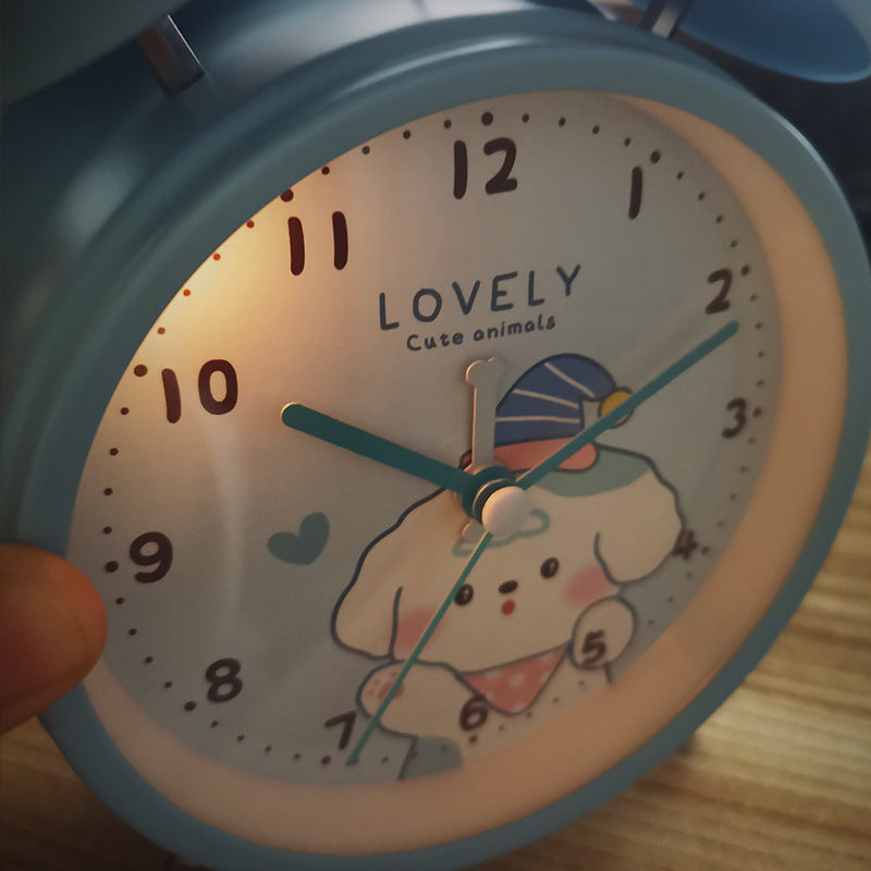 Cute animal design alarm clock Bowlift