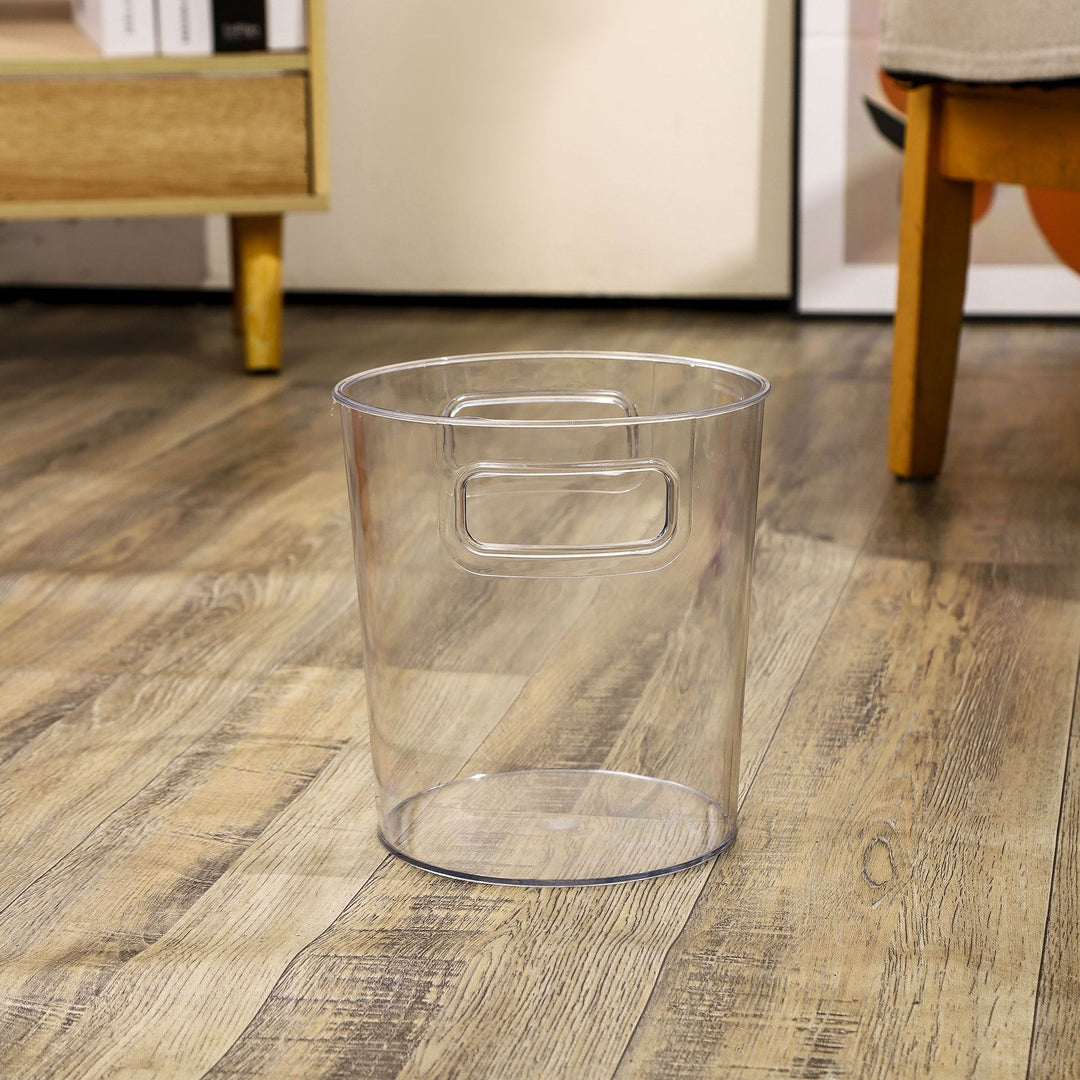 Stylish Transparent Waste Bin Bowlift