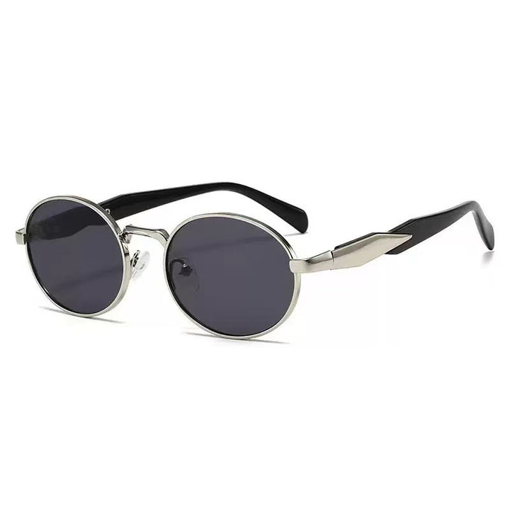 Elegant Modish Oval Frame Sunglasses Bowlift