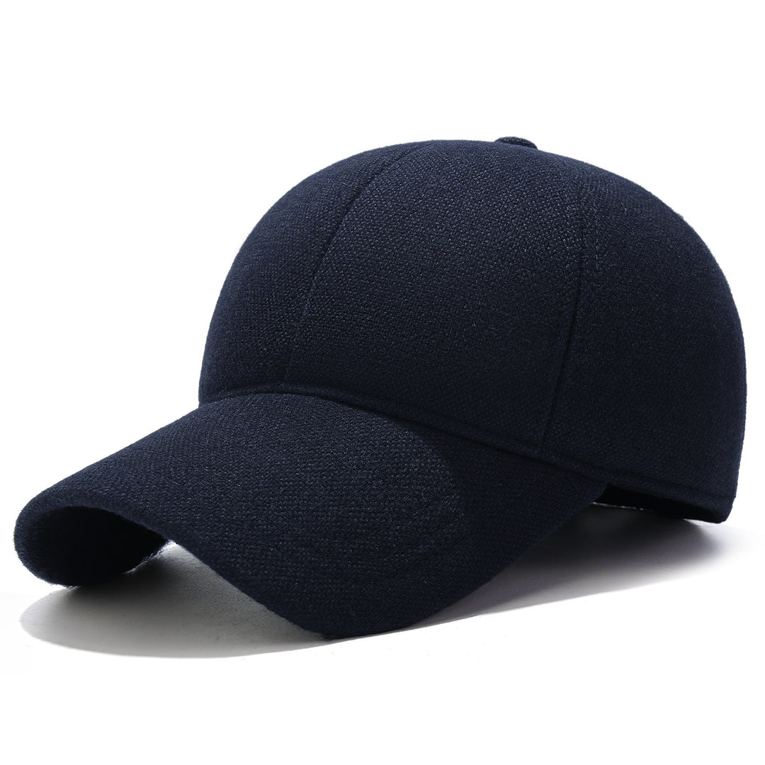 Men's Classic Wool-Felt Baseball Cap Bowlift