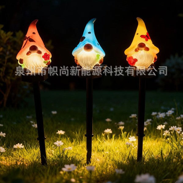 Whimsical Solar-Powered Squirrel Garden Stake Light With Integrated Solar Panel And Warm LED Glow Bowlift
