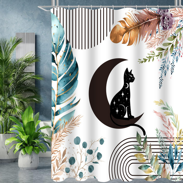 Artistic Shower Curtain Bowlift