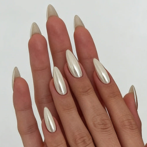 Elegant Artificial Nails In High-Gloss Finish Bowlift