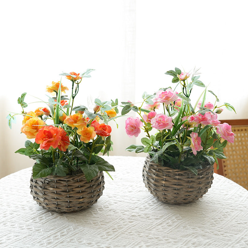 Artificial Rose Bouquet Bowlift