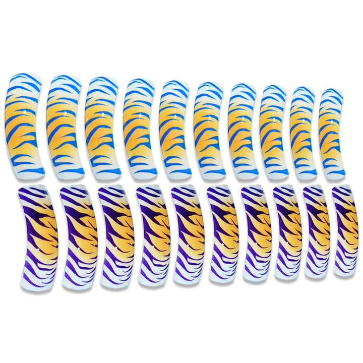 Decorative Press-On Nail Extensions with 3D Features Bowlift