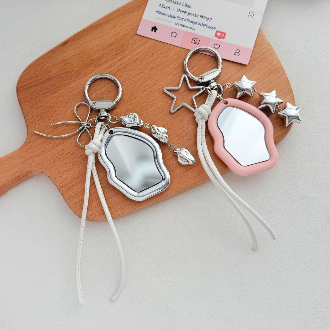 Stylish Mirror Keychain Bowlift