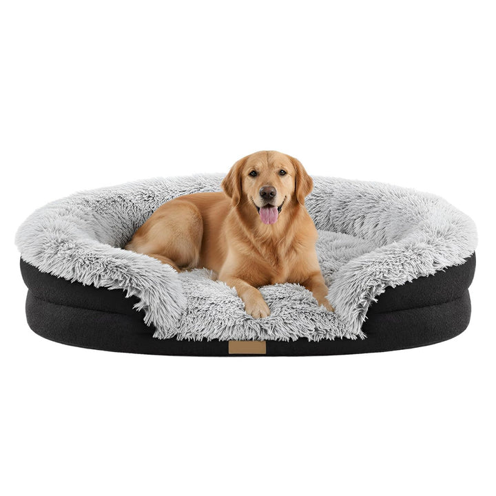 Plush-Filled dog Nest