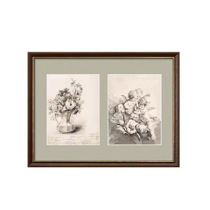 Vintage Flower Rich Jewelry Art Print