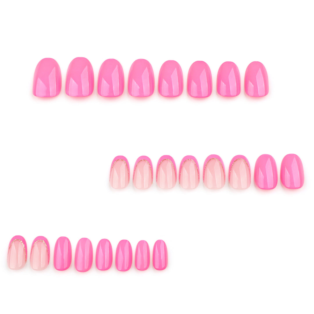 Artful nail art with elegant glitter accents Bowlift