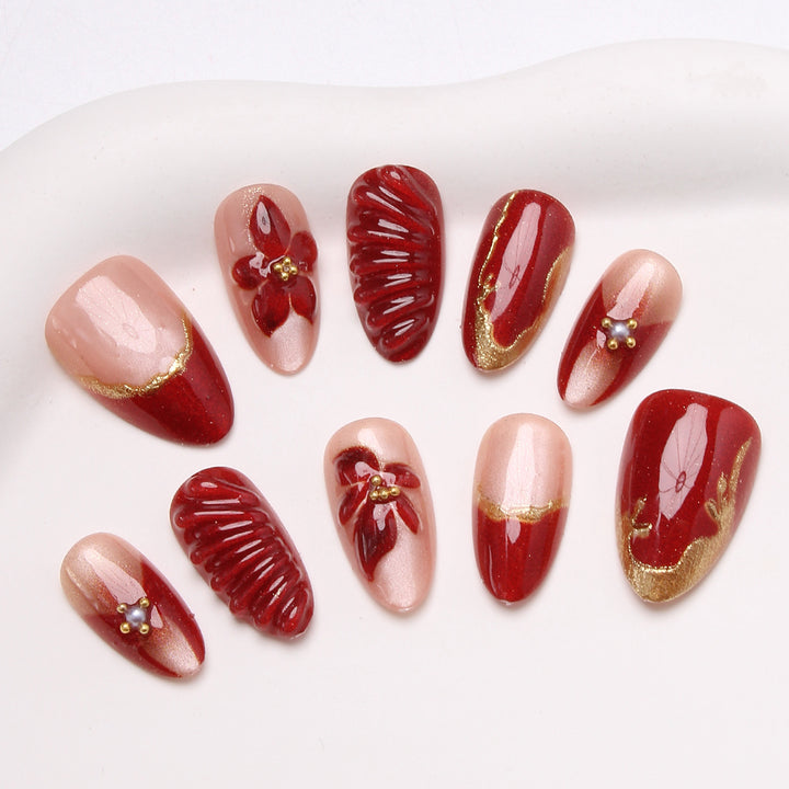 Elegant Press-On Nail Tips Bowlift