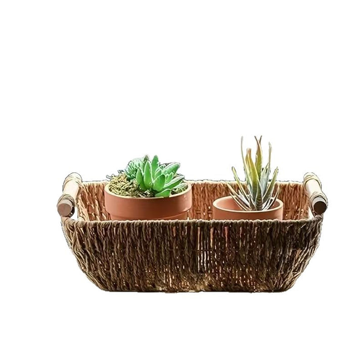 Storage basket made of durable natural material Bowlift