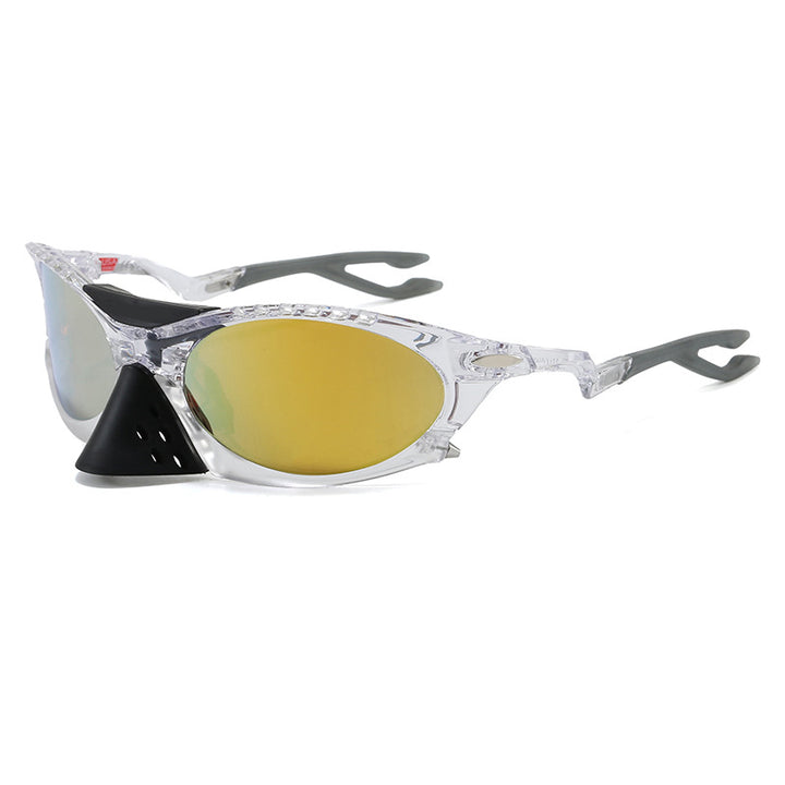 Women's Sporty Outdoor Sunglasses with UV Protection and Ergonomic Design Bowlift