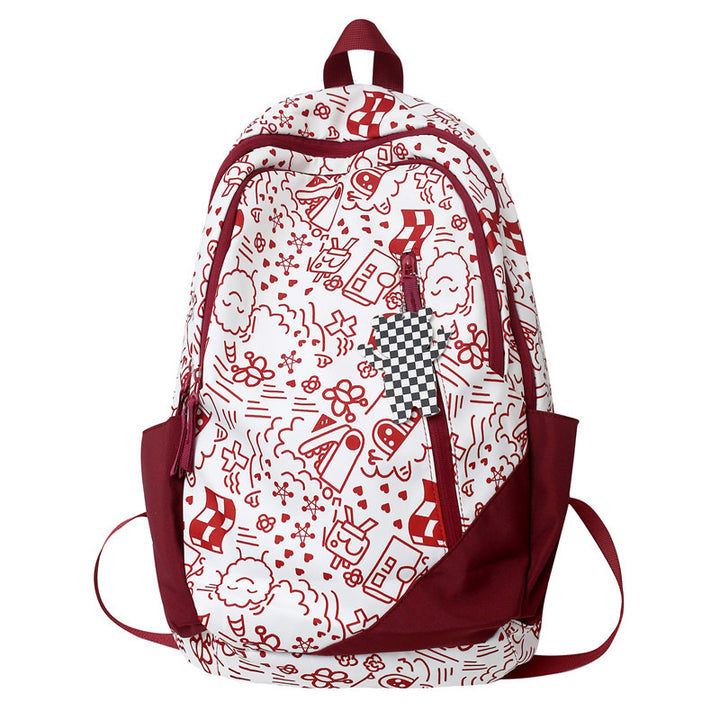 Fun Printed Graphic School Backpack Bowlift