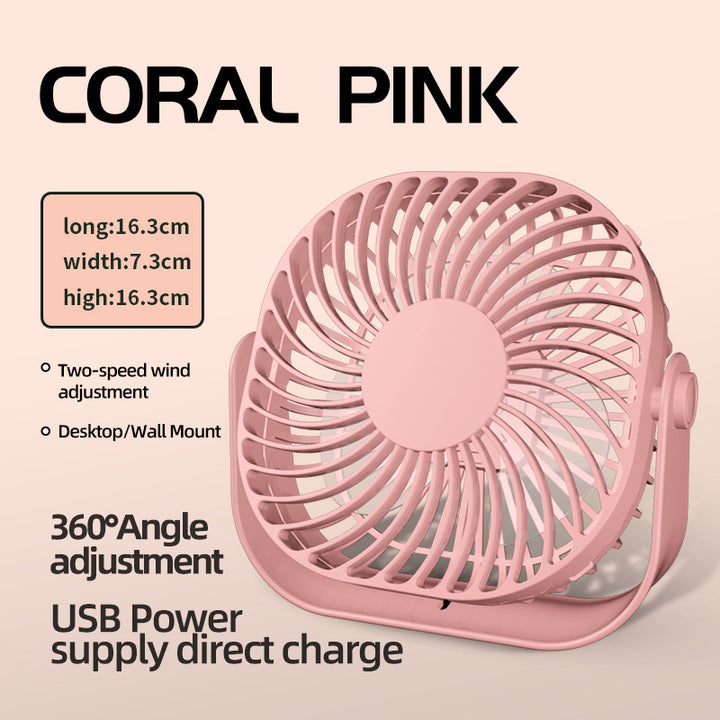 Unisex Adjustable USB Desktop Fan Bowlift