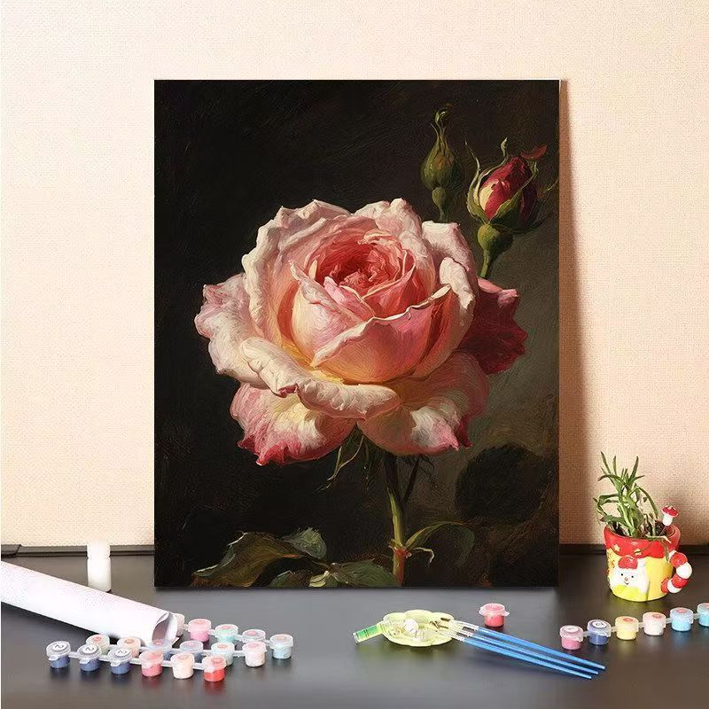 DIY Floral Painting Kit Bowlift
