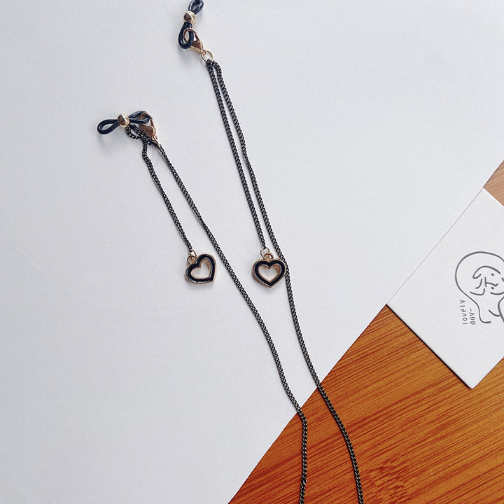 Fashionable glasses holder chain with star pendants Bowlift