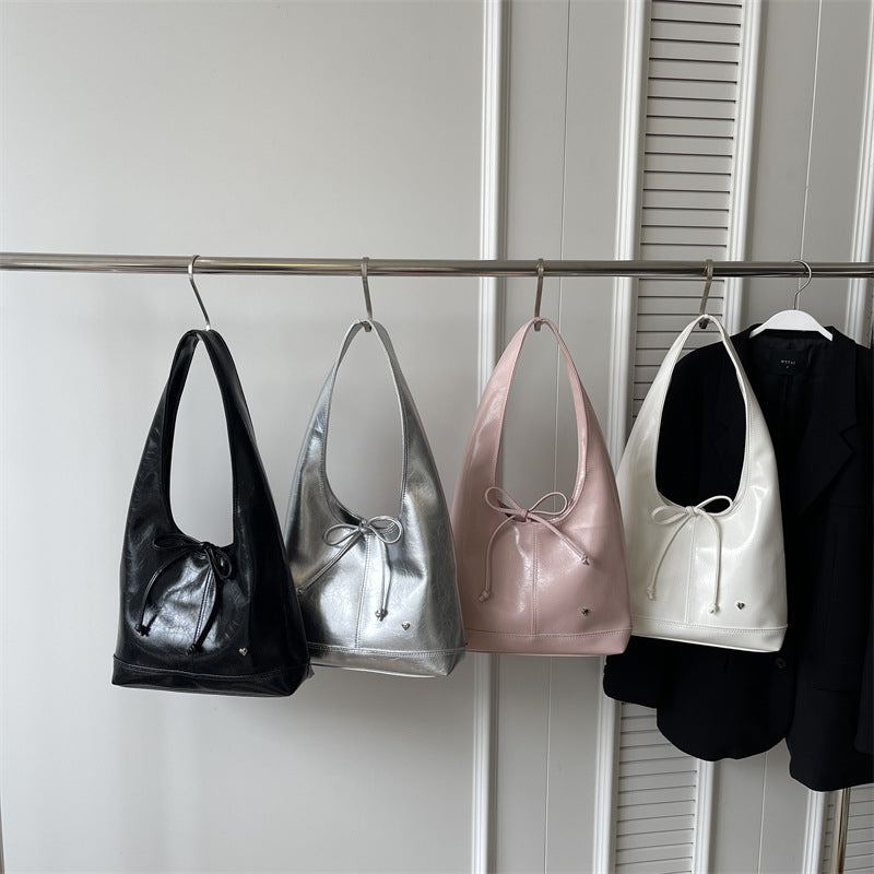 Chic Drawstring Hobo Bag Bowlift