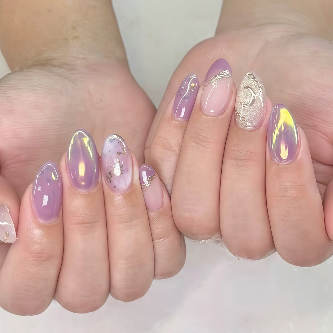 Decorative Gel Nail Art Extensions Bowlift