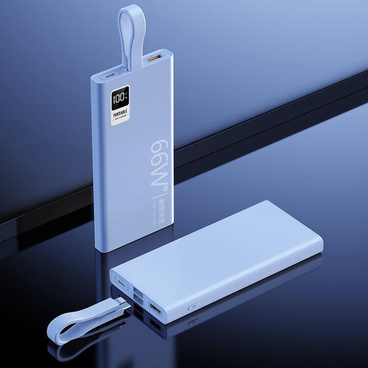 High-performance USB-C power bank with digital charging display Bowlift
