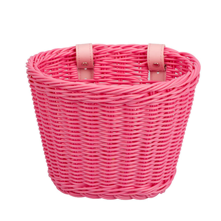 Durable Woven Bicycle Storage Basket Bowlift
