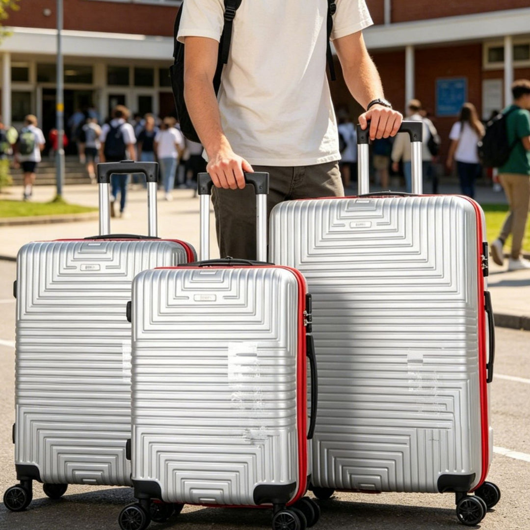 Unisex Premium Multi-Piece Hardshell Luggage Set Bowlift
