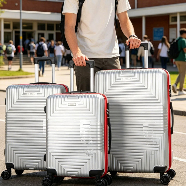 Unisex Premium Multi-Piece Hardshell Luggage Set Bowlift