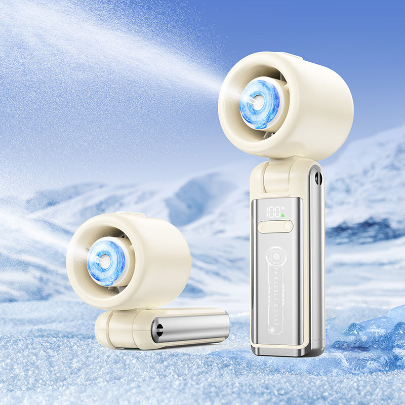 Portable Rechargeable Handheld Fan Bowlift