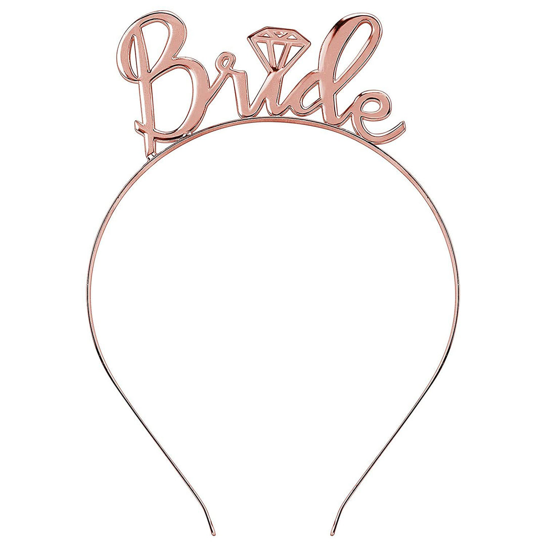 Women's Headband with "Bride" Inscription Bowlift