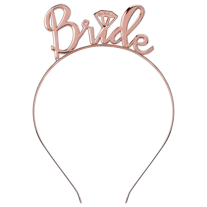 Women's Headband with "Bride" Inscription Bowlift