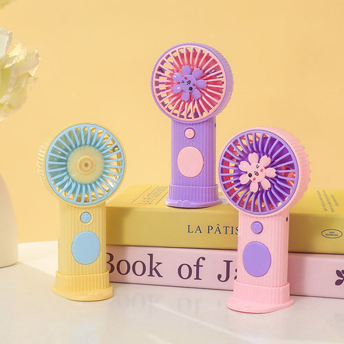 Ladies Portable Handheld Fan Bowlift