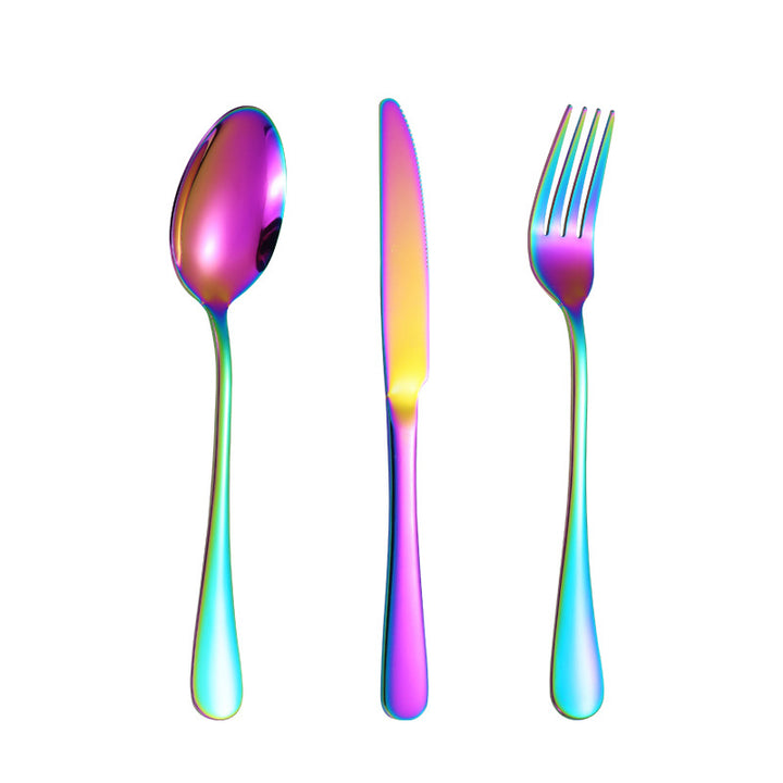 Elegant stainless steel cutlery set with ergonomic handle Bowlift