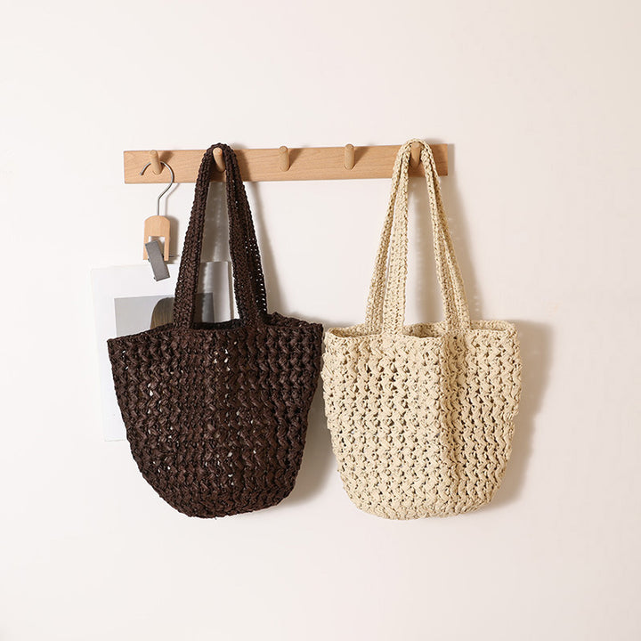 Hand-knotted cotton tote bag Bowlift