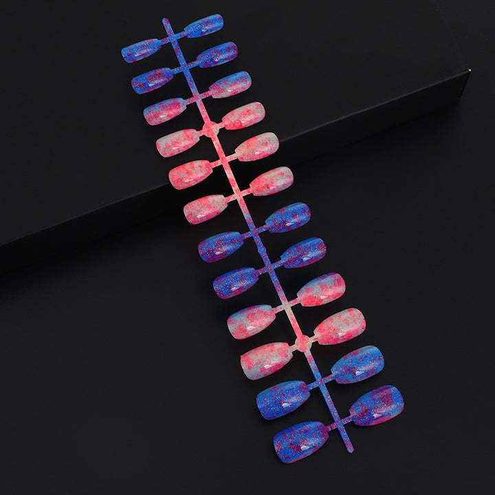 Luxury glitter design artificial nails Bowlift