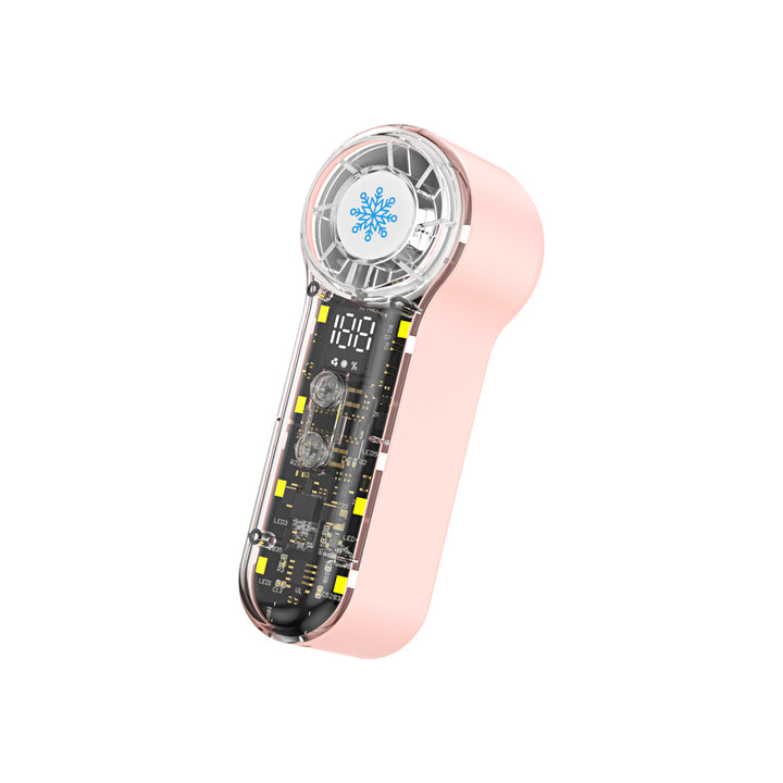 Women Portable High-Speed Hand Fan Bowlift
