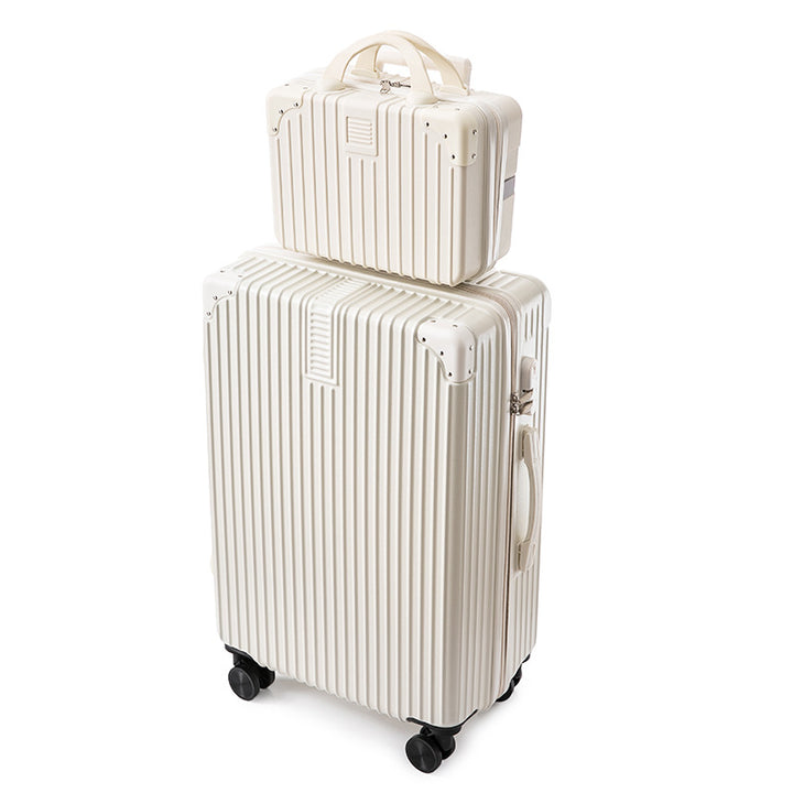 Dual-Layer Hard-Shell Luggage Set Bowlift